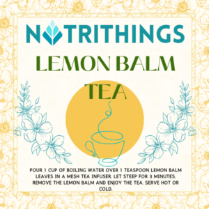 Lemon Balm Leaves Tea 50g